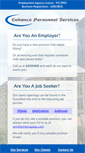 Mobile Screenshot of enhancejobs.com